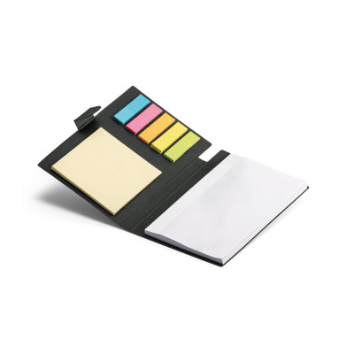 COOPER II. Coloured sticky notepad with 6 sets